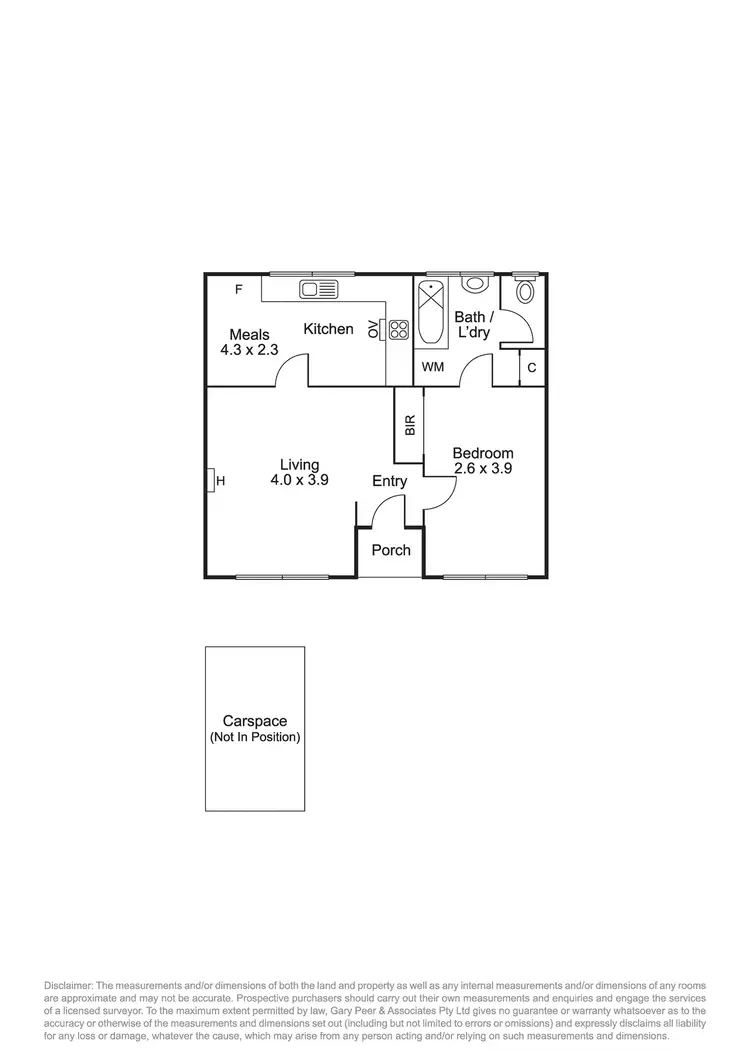 Floorplan of Homely apartment listing, 6/30 Railway Parade, Murrumbeena VIC 3163
