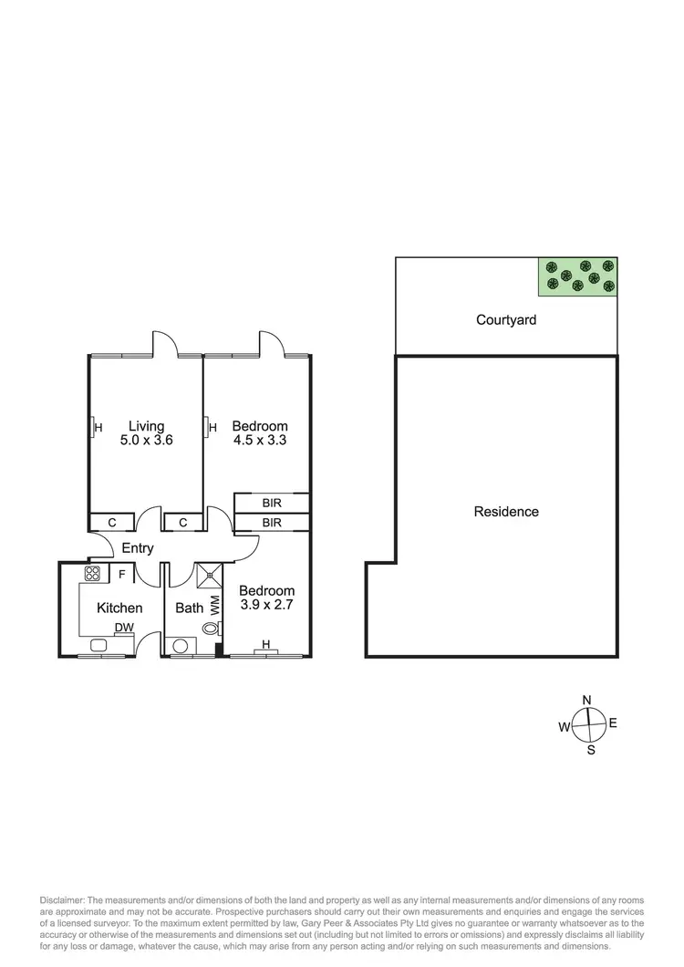 Floorplan of Homely apartment listing, 8/55 Alexandra Street, St Kilda East VIC 3183