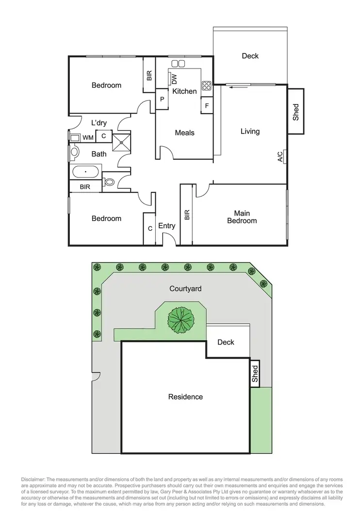Floorplan of Homely apartment listing, 1/19 Gray Street, Bentleigh East VIC 3165