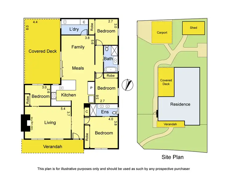 Floorplan of Homely house listing, 16 Allumba Drive, St Helena VIC 3088