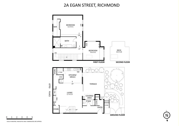 Floorplan of Homely house listing, 2A Egan Street, Richmond VIC 3121