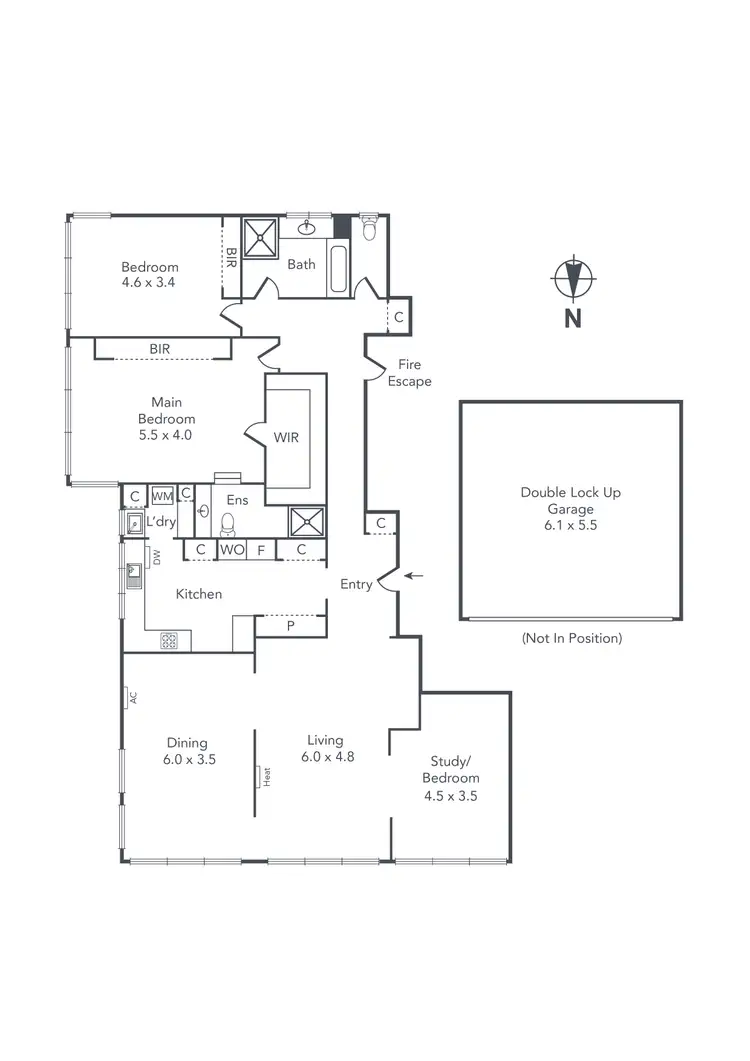 Floorplan of Homely apartment listing, 6/16 Woorigoleen Road, Toorak VIC 3142