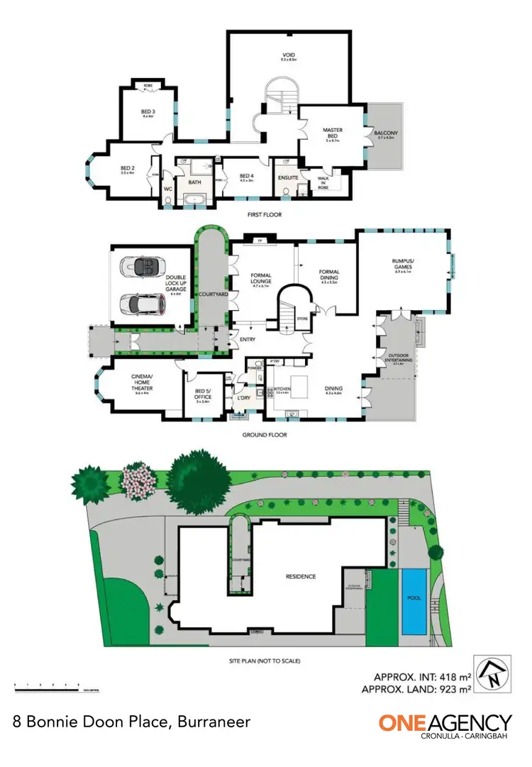 Floorplan of Homely house listing, 8 Bonnie Doon Place, Burraneer NSW 2230