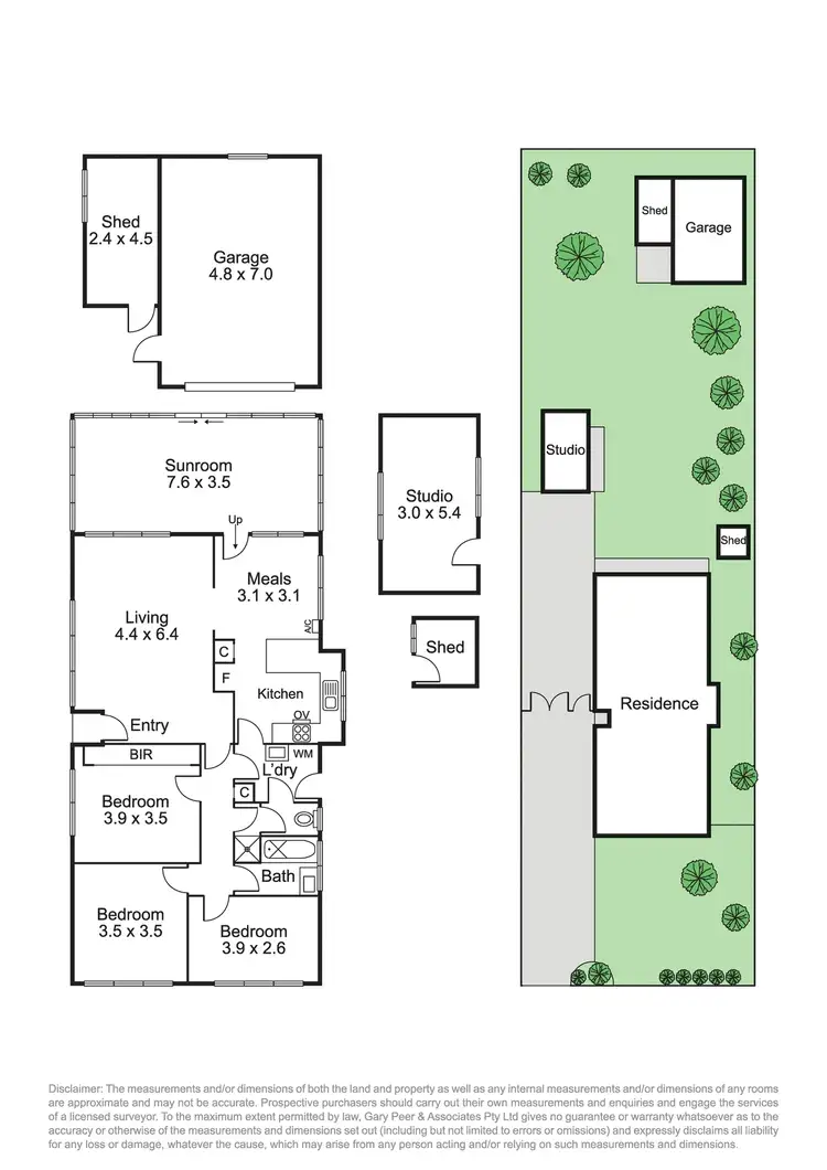 Floorplan of Homely house listing, 3 Porter Road, Carnegie VIC 3163