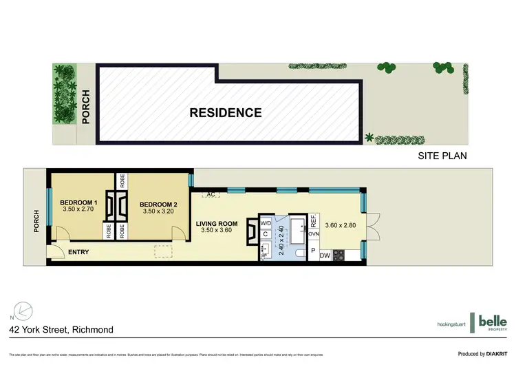 Floorplan of Homely house listing, 42 York Street, Richmond VIC 3121