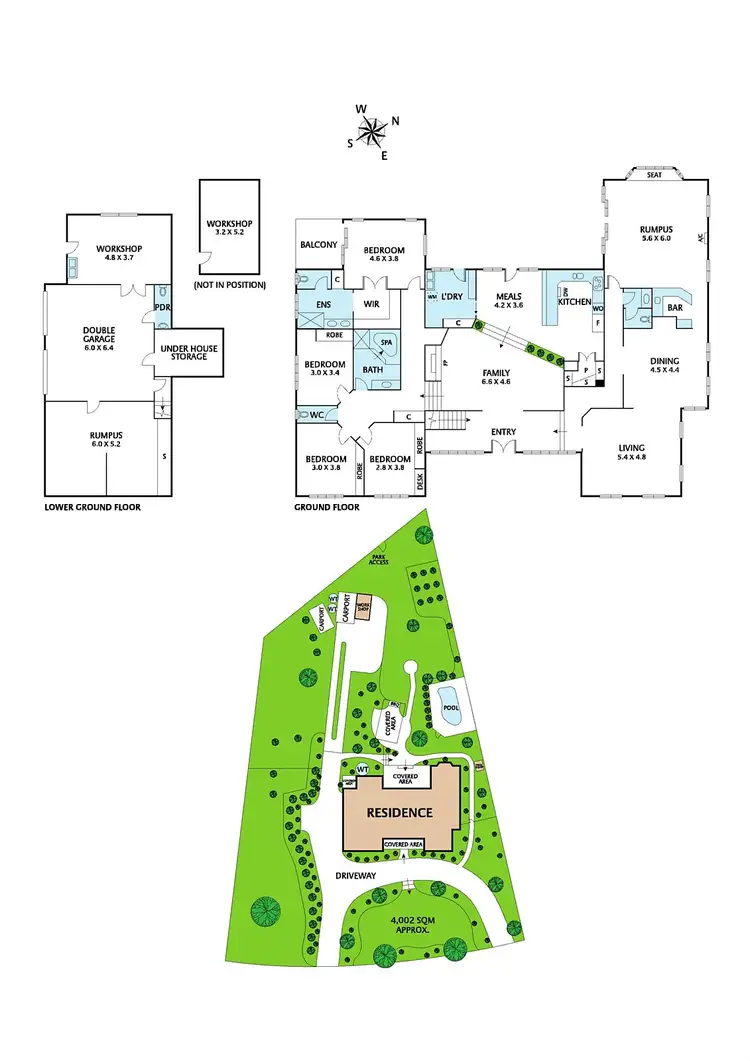 Floorplan of Homely house listing, 9 Oakland Drive, Warrandyte VIC 3113