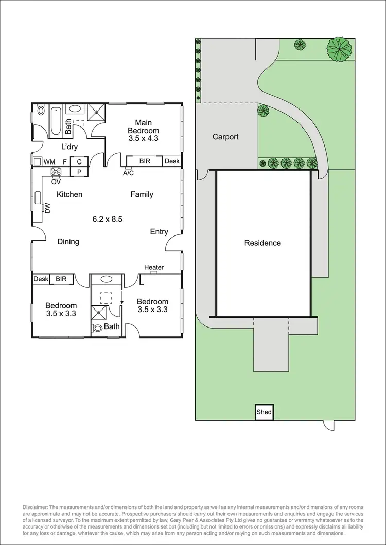 Floorplan of Homely house listing, 20 Ealing Crescent, Springvale South VIC 3172
