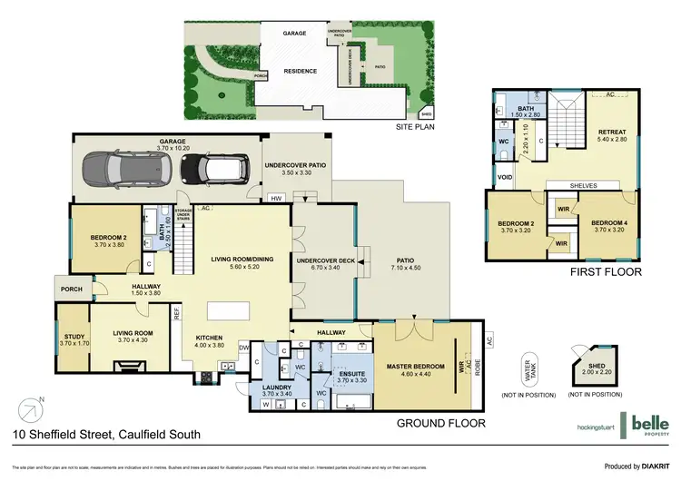 Floorplan of Homely house listing, 10 Sheffield Street, Caulfield South VIC 3162