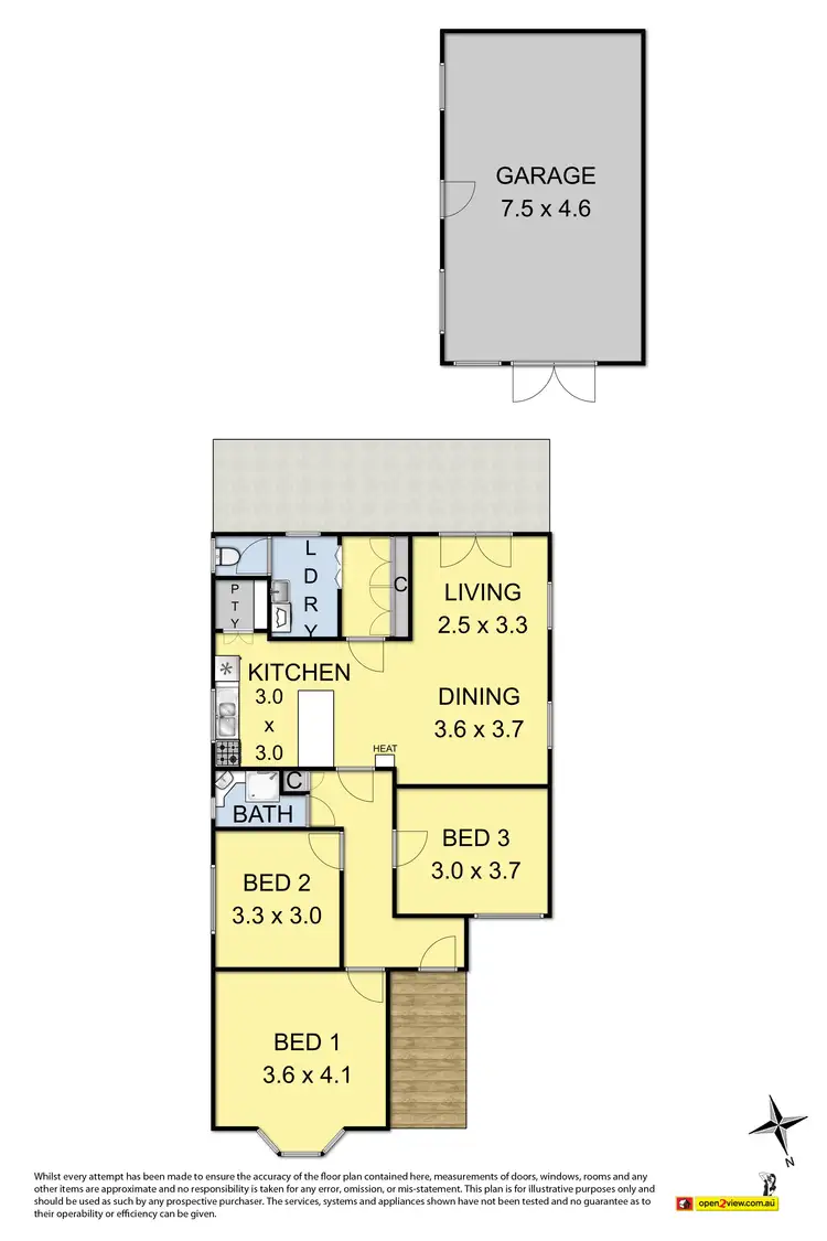 Floorplan of Homely house listing, 17 Wellington Street, West Footscray VIC 3012