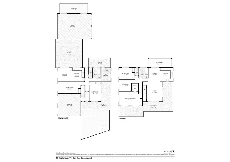 Floorplan of Homely house listing, 59 Esplanade, Tin Can Bay QLD 4580