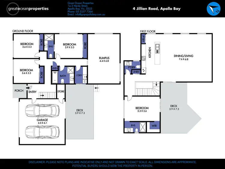 Floorplan of Homely house listing, 4 Jillian Road, Apollo Bay VIC 3233