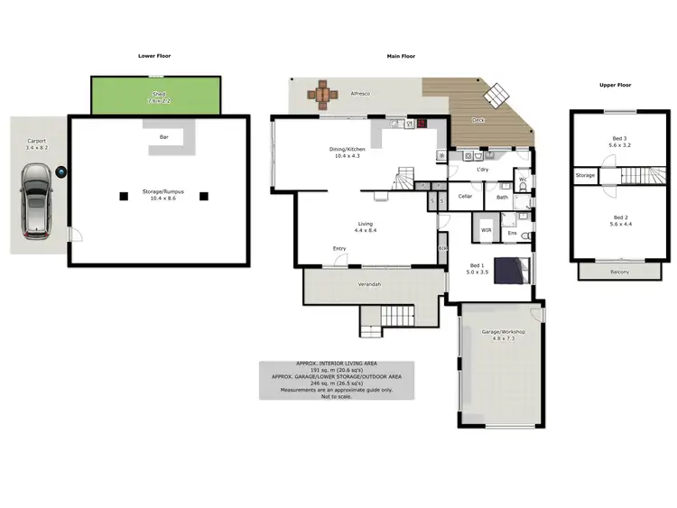 Floorplan of Homely house listing, 64 Camp Street, Beechworth VIC 3747