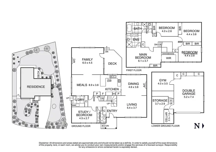 Floorplan of Homely house listing, 26 Nedlands Court, Doncaster East VIC 3109