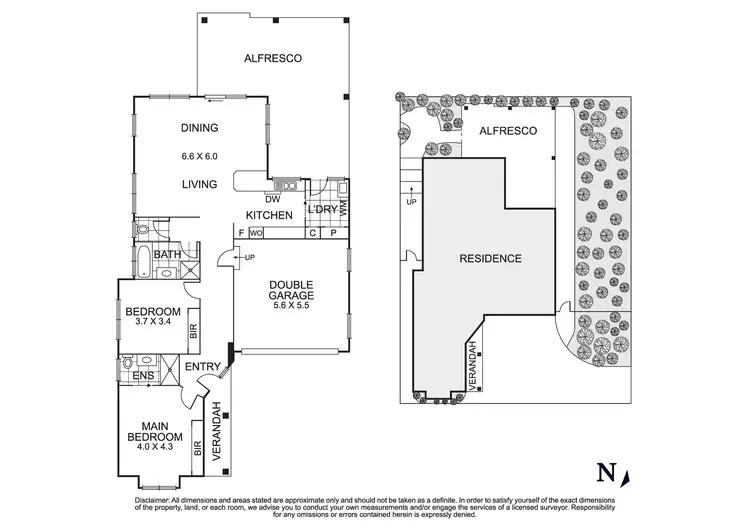 Floorplan of Homely unit listing, 1/38 Alma Street, Lower Plenty VIC 3093