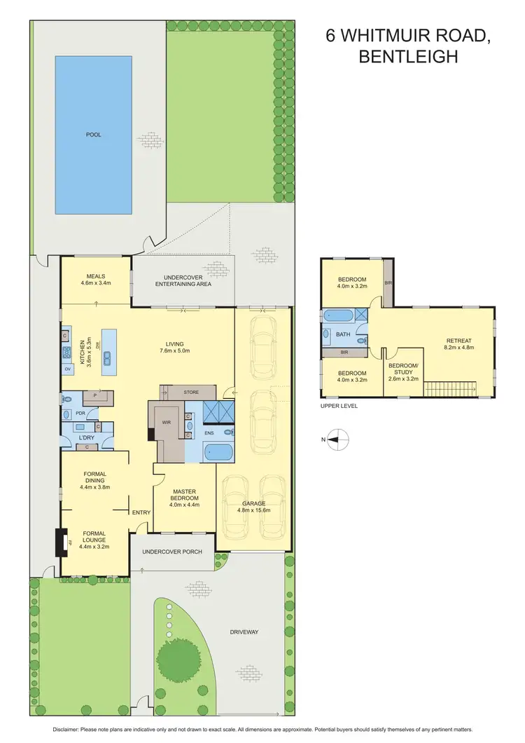 Floorplan of Homely house listing, 6 Whitmuir Road, Bentleigh VIC 3204