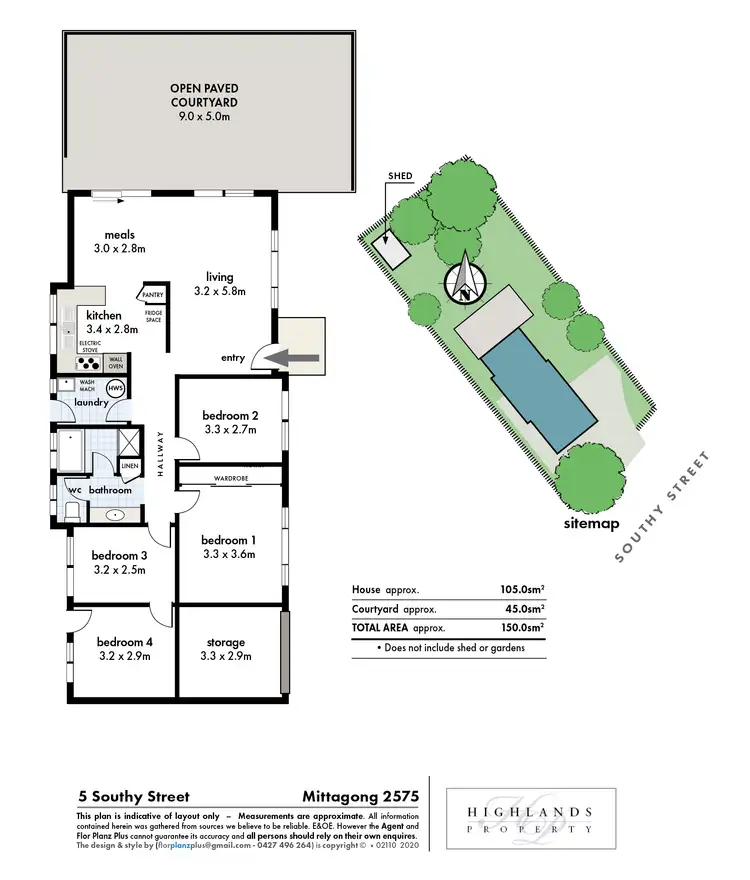 Floorplan of Homely house listing, 5 Southey Street, Mittagong NSW 2575