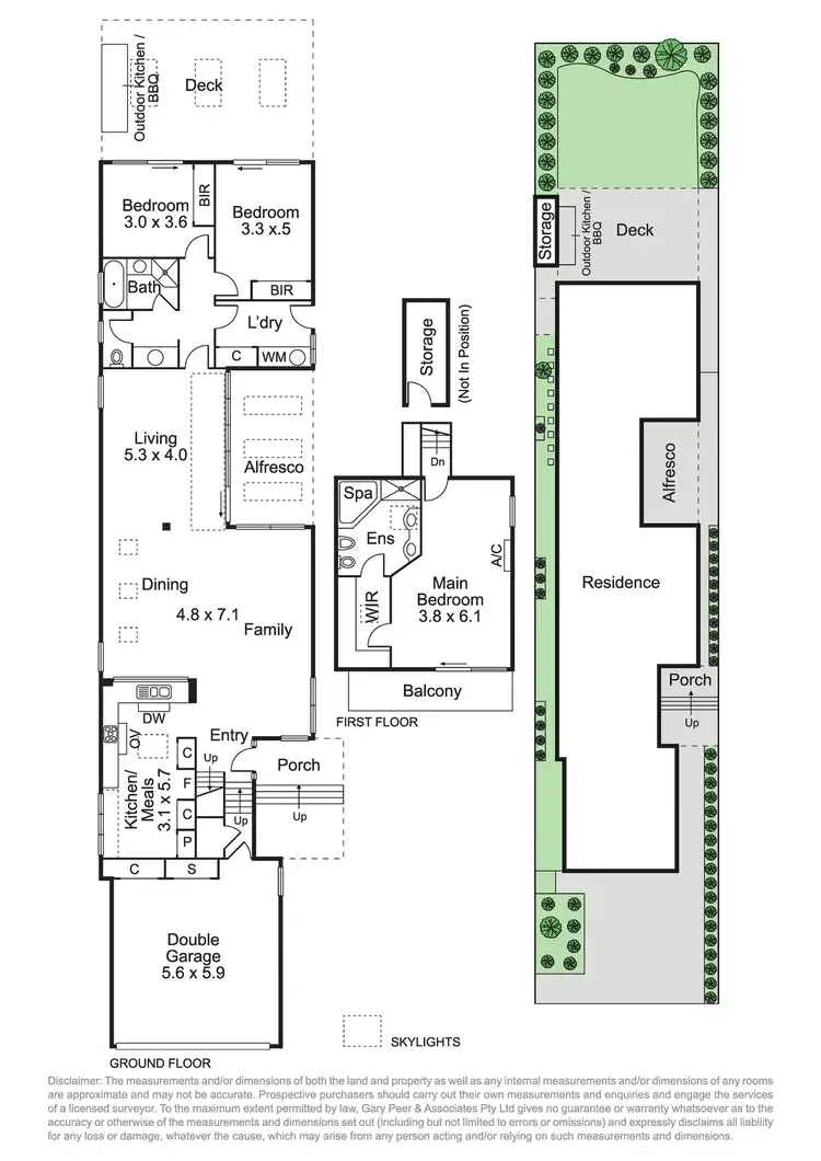 Floorplan of Homely house listing, 103 Clarence Street, Caulfield South VIC 3162
