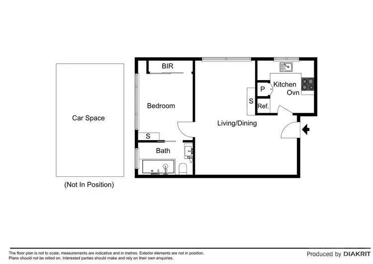 Floorplan of Homely apartment listing, 8/211 Hotham Street, Ripponlea VIC 3185