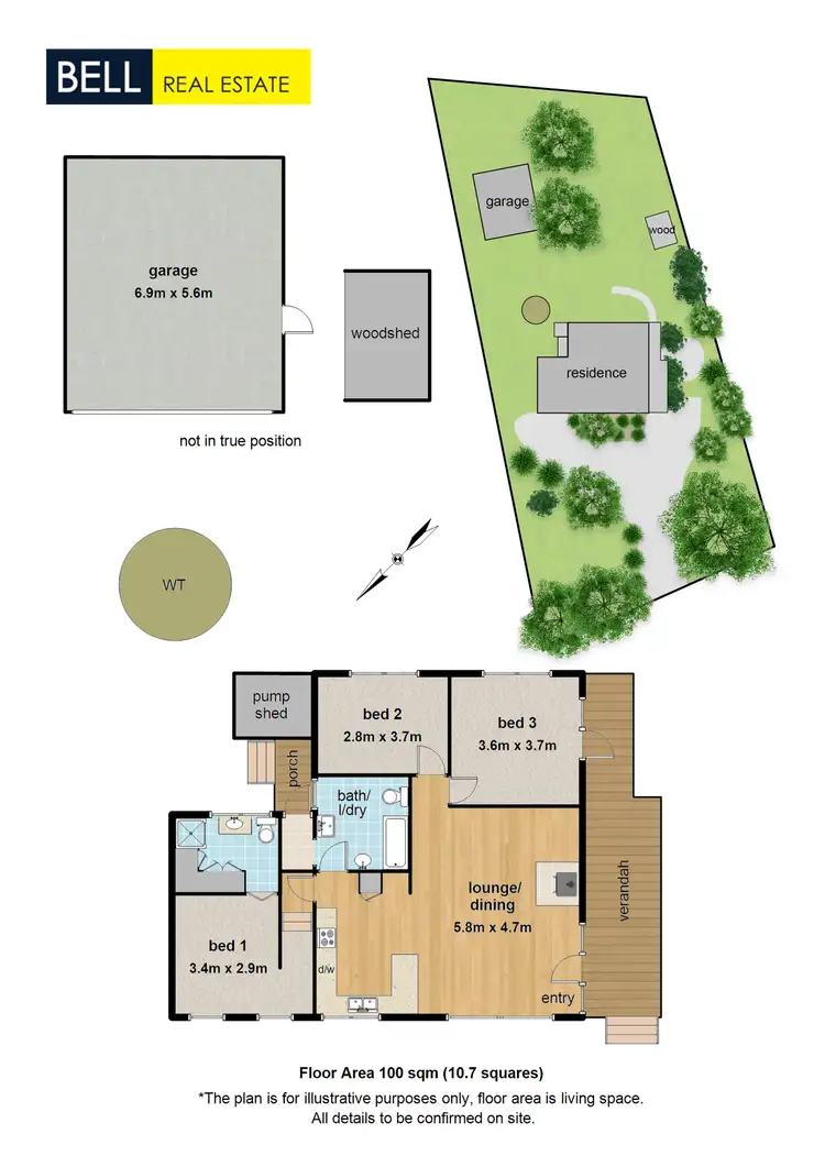 Floorplan of Homely house listing, 7 Scenic Crescent, Kalorama VIC 3766