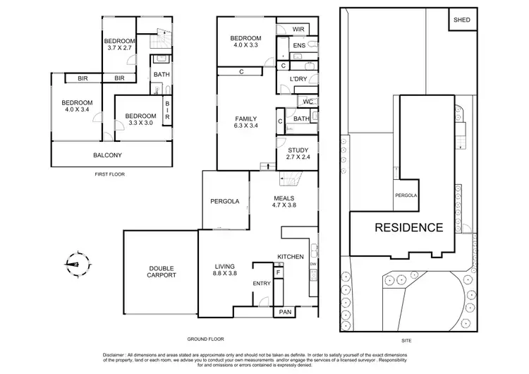 Floorplan of Homely house listing, 15 Harcourt Street, Doncaster VIC 3108