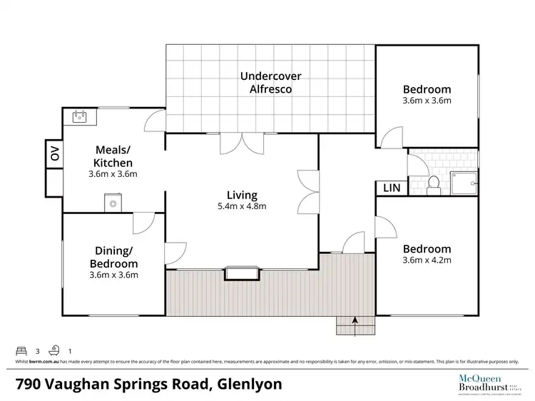 Floorplan of Homely land listing, Lot 2, 790 Vaughan Springs Road, Glenlyon VIC 3461