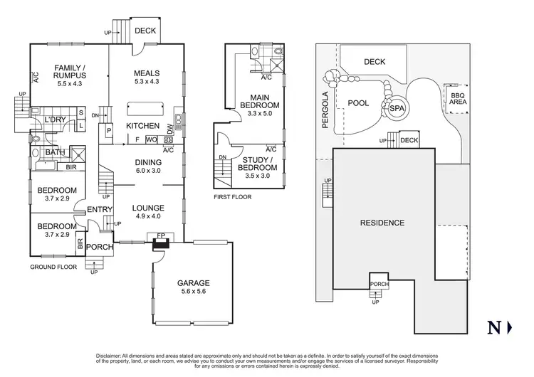Floorplan of Homely house listing, 23 Ferndell Crescent, Templestowe VIC 3106