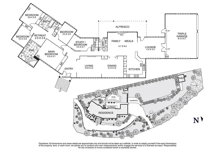 Floorplan of Homely house listing, 3 Cliveden Court, Templestowe VIC 3106