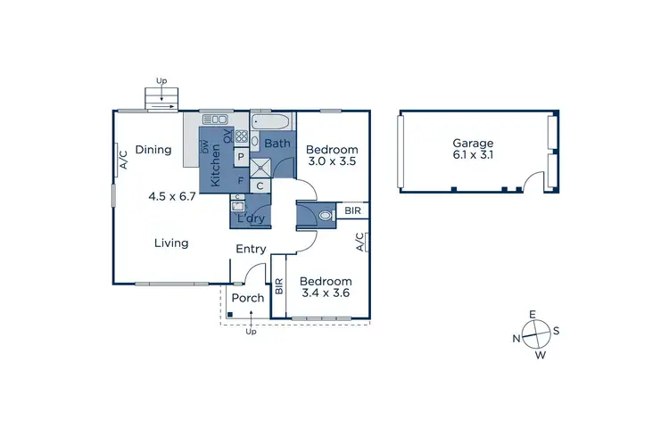 Floorplan of Homely unit listing, 9/2-4 Tormore Road, Boronia VIC 3155