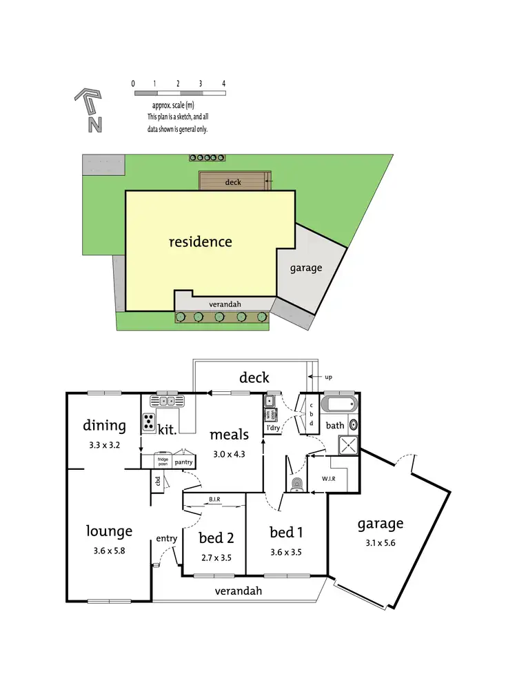 Floorplan of Homely house listing, 1A Valda Avenue, Ringwood East VIC 3135