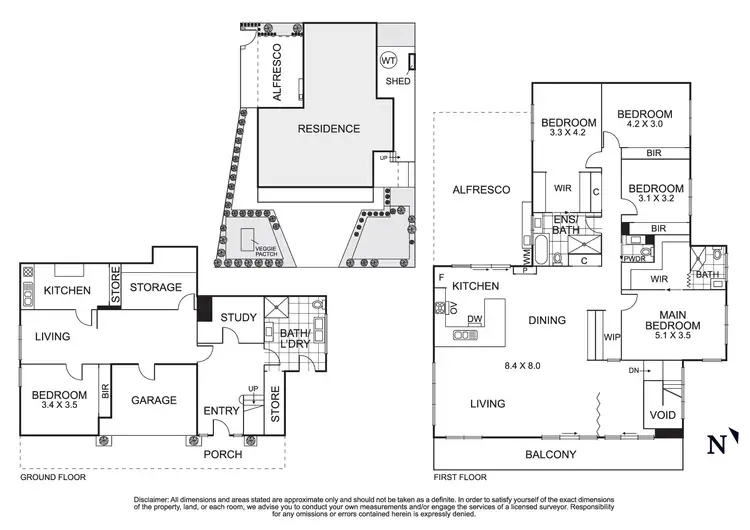 Floorplan of Homely house listing, 11 Pinnacle Crescent, Bulleen VIC 3105