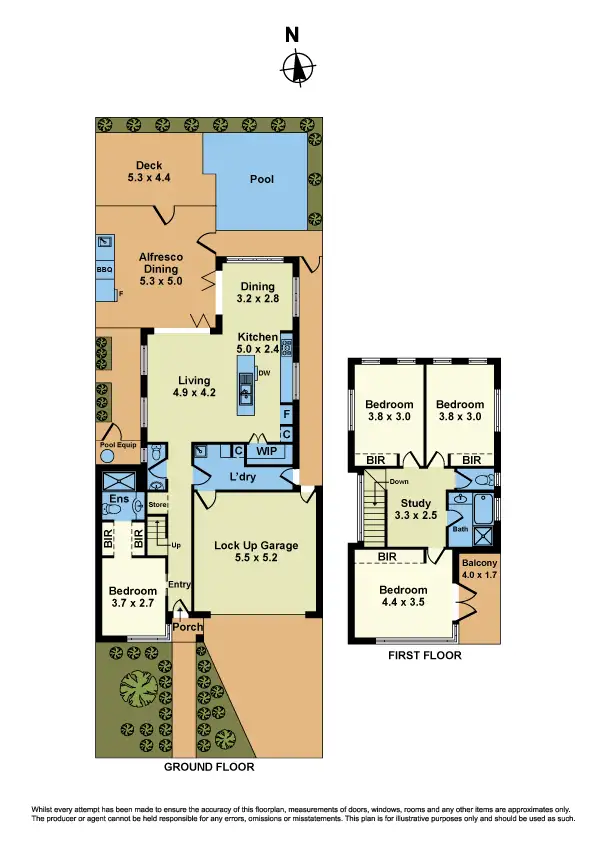 Floorplan of Homely house listing, 2B Castlemaine Street, Yarraville VIC 3013