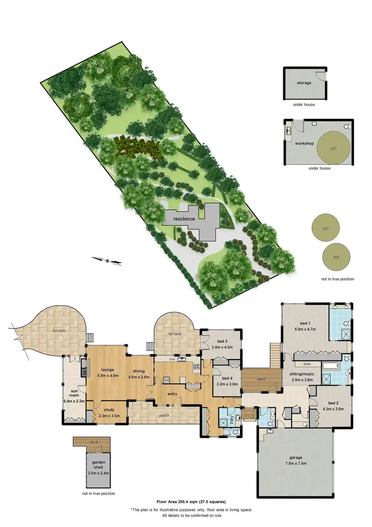 Floorplan of Homely house listing, 27 Grantulla Road, Kallista VIC 3791