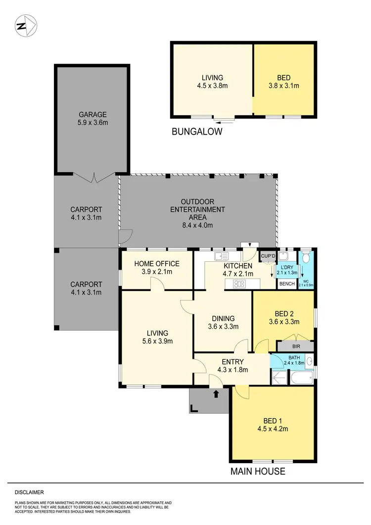 Floorplan of Homely house listing, 35 White Avenue, Wendouree VIC 3355