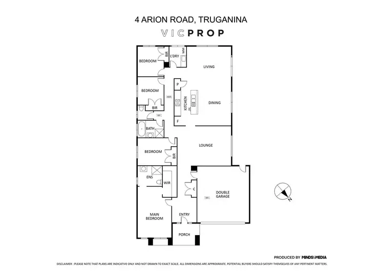 Floorplan of Homely house listing, 4 Arion Road, Truganina VIC 3029
