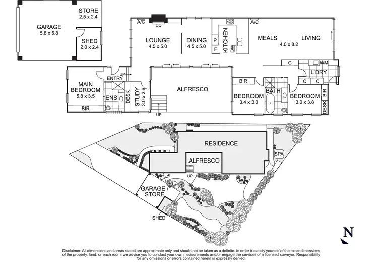 Floorplan of Homely house listing, 6 Crofton Mews, Eltham VIC 3095