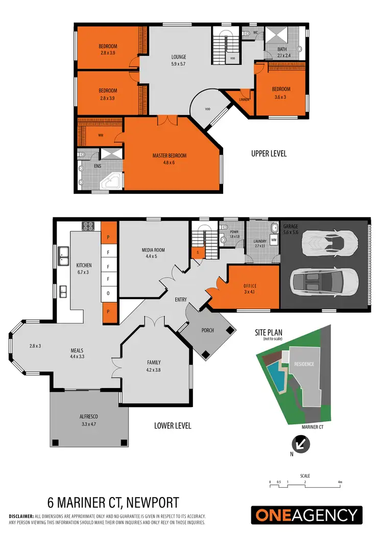 Floorplan of Homely house listing, 6 Mariner Court, Newport QLD 4020