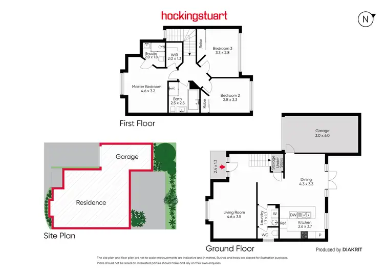 Floorplan of Homely townhouse listing, 2/7 Tongue Street, Yarraville VIC 3013