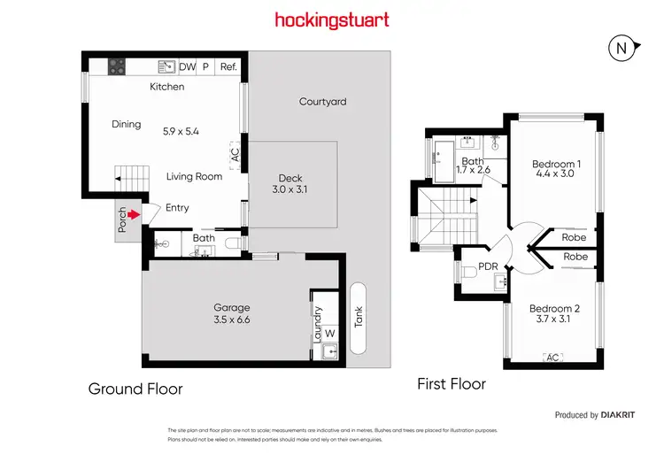 Floorplan of Homely townhouse listing, 2/49 Shand Road, Reservoir VIC 3073