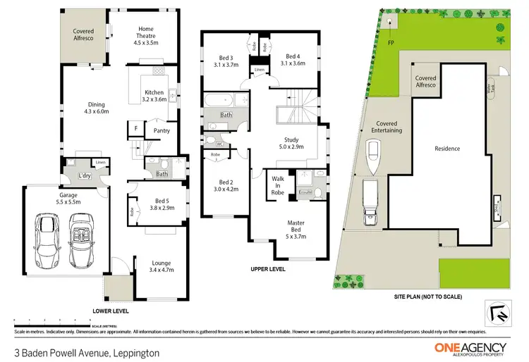Floorplan of Homely house listing, 3 Baden Powell Avenue, Leppington NSW 2179