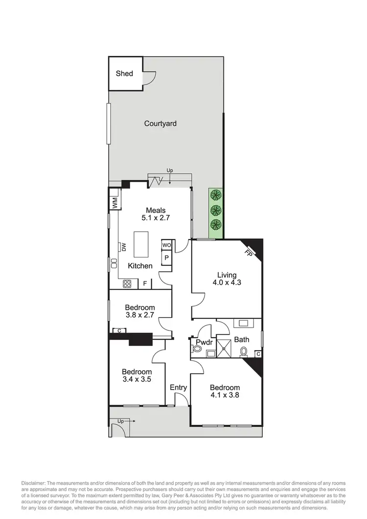 Floorplan of Homely house listing, 8 West Beach Road, St Kilda West VIC 3182