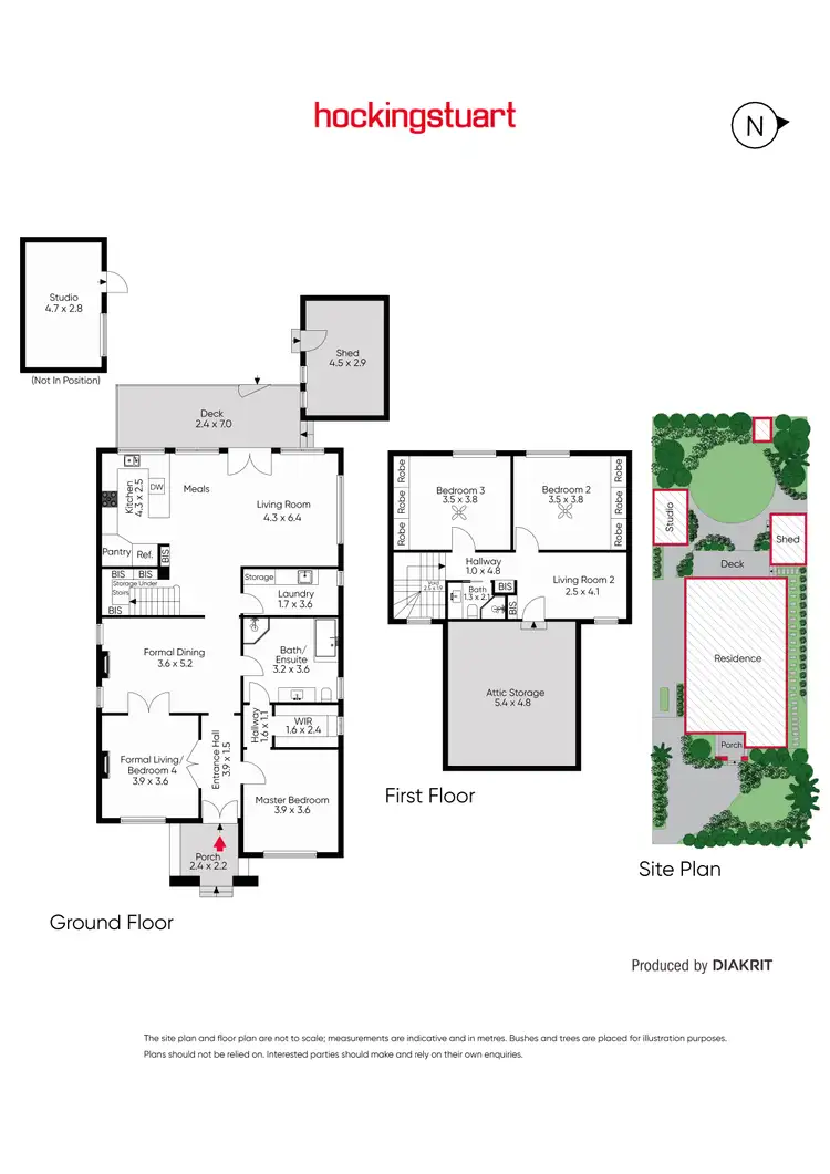 Floorplan of Homely house listing, 5 Arnott Street, Ormond VIC 3204