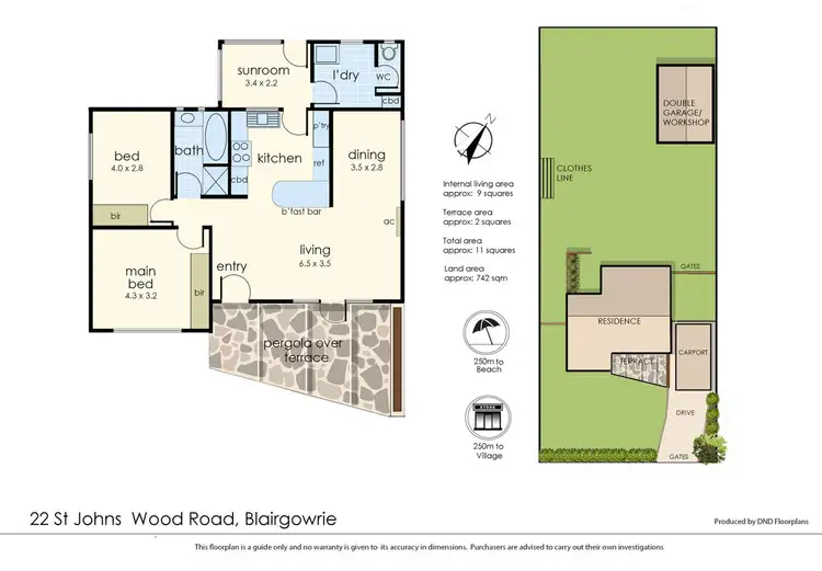 Floorplan of Homely house listing, 22 St Johns Wood Road, Blairgowrie VIC 3942