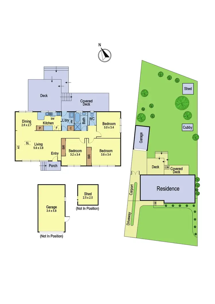 Floorplan of Homely house listing, 44 Duncan Avenue, Greensborough VIC 3088