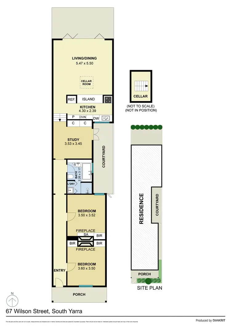 Floorplan of Homely house listing, 67 Wilson Street, South Yarra VIC 3141