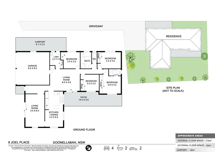Floorplan of Homely house listing, 8 Joel Place, Goonellabah NSW 2480