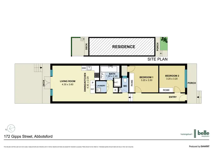 Floorplan of Homely house listing, 172 Gipps Street, Abbotsford VIC 3067