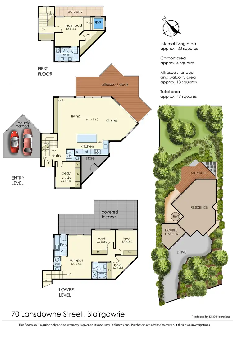 Floorplan of Homely house listing, 70 Lansdowne Street, Blairgowrie VIC 3942
