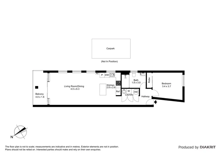 Floorplan of Homely apartment listing, 7/27 Charnwood Road, St Kilda VIC 3182