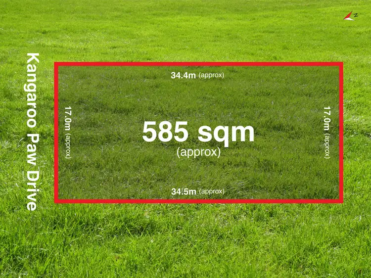 Floorplan of Homely land listing, 25 Kangaroo Paw  Drive, Leopold VIC 3224