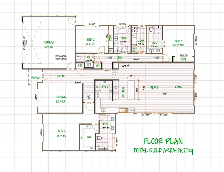 Floorplan of Homely land listing, Address available on request
